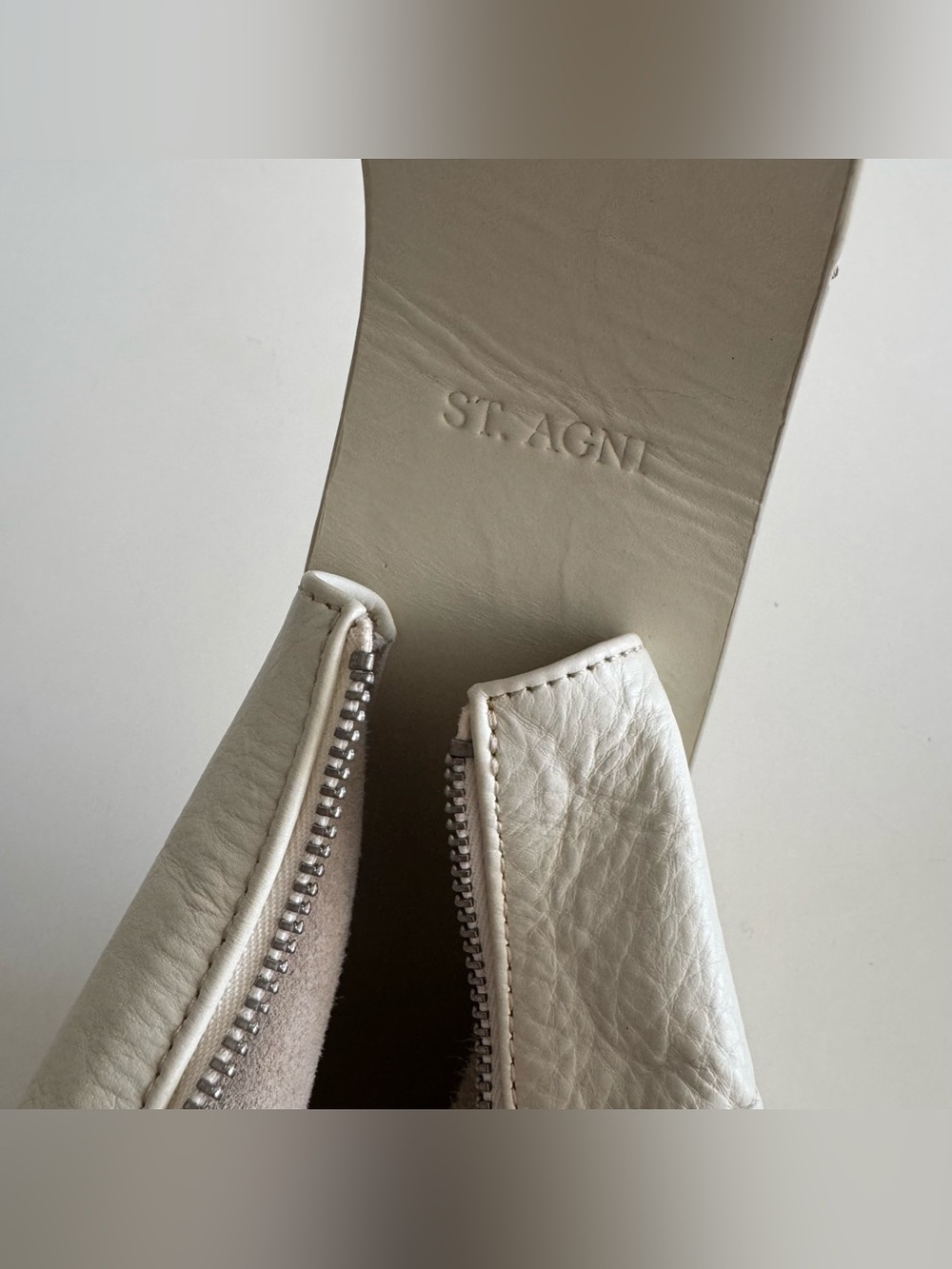 St. Agni Petit Arc Bag - White/Cream - Picture 4 of 7